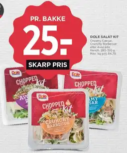 MENY Dole Salat Kit (Chopped Kit) tilbud