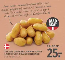 MENY Gestus danske Lammefjordskartofler fra Storøhage tilbud