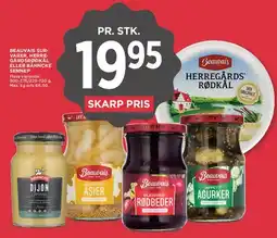 MENY Beauvais survarer / Herregårds rødkål eller Bähncke sennep tilbud