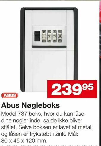 Bauhaus Abus Nøgleboks tilbud