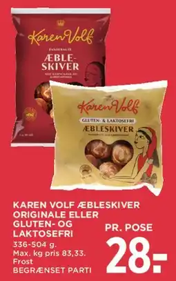 MENY Karen Volf æbleskiver (originale eller gluten- & laktosefri) tilbud