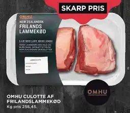 MENY Omhu culotte af frilandslammekød tilbud