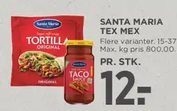 MENY Santa Maria Tex Mex (Tortilla / Taco) tilbud