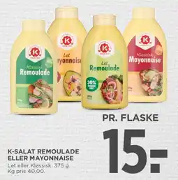 MENY K-Salat Remoulade eller Mayonnaise tilbud