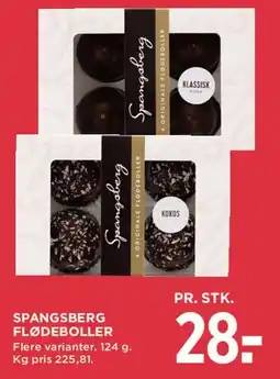 MENY Spangsberg Flødeboller tilbud