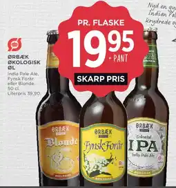 MENY Ørbæk Økologisk Øl tilbud