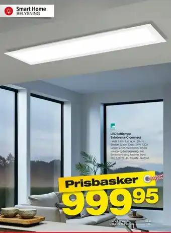 Bauhaus LED loftlampe Salobrena-C connect tilbud