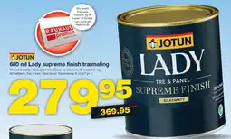 Bauhaus Jotun Lady supreme finish træmaling tilbud
