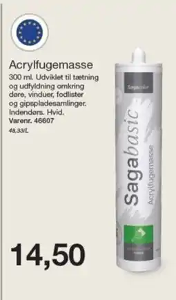 Harald Nyborg Acrylfugemasse tilbud