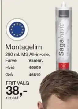 Harald Nyborg Montagelim tilbud