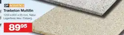 Bauhaus DP ACOUSTICS Træbeton Multifin tilbud