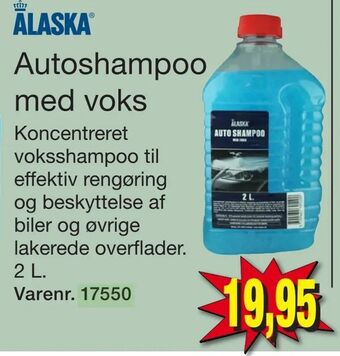 Harald Nyborg Autoshampoo med voks tilbud