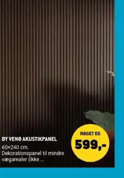 XL-BYG By veno akustikpanel tilbud