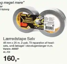 Harald Nyborg Lærredstape Sølv tilbud