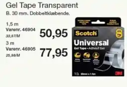 Harald Nyborg Gel Tape Transparent tilbud