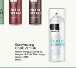 Harald Nyborg Spraymaling Chalk Varnish tilbud