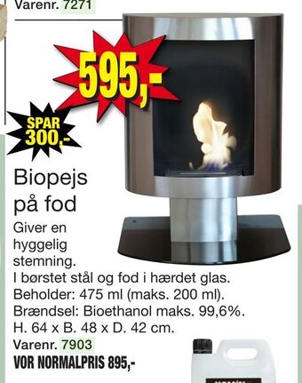 Harald Nyborg Biopejs på fod tilbud