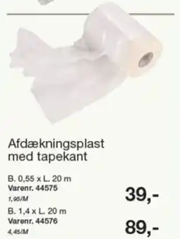 Harald Nyborg Afdækningsplast med tapekant tilbud