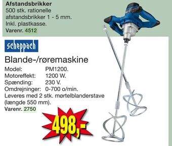 Harald Nyborg Blande-/røremaskine tilbud