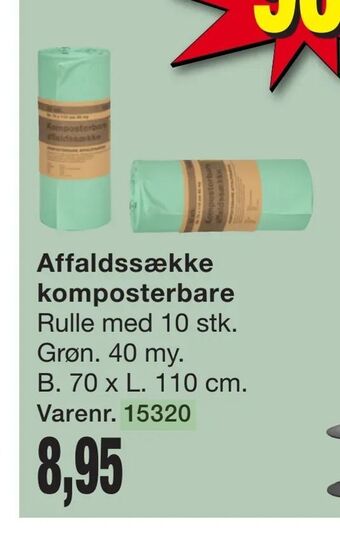 Harald Nyborg Affaldssække komposterbare tilbud
