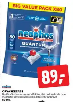 jem & fix OPVASKETABS tilbud