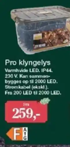 Harald Nyborg Pro klyngelys tilbud