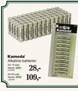 Harald Nyborg Alkaline batterier tilbud
