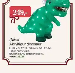 Harald Nyborg Akrylfigur dinosaur tilbud