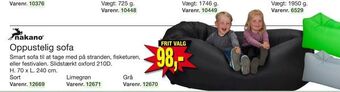 Harald Nyborg Oppustelig sofa tilbud