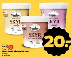 Netto Løgismose økologisk skyr tilbud