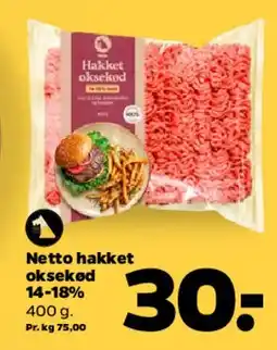 Netto Netto hakket oksekød tilbud