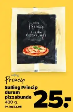 Netto Princip Salling durum pizzabunde tilbud