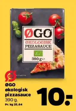 Netto ØGO økologisk pizzasauce tilbud