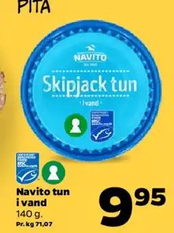 Netto Navito tun i vand tilbud