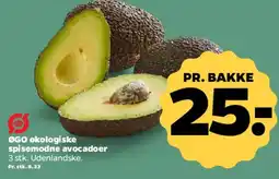 Netto ØGO økologiske spisemodne avocadoer tilbud