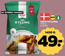 Netto Hel kylling tilbud