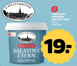 Netto Logismose økologisk salatost i tern tilbud