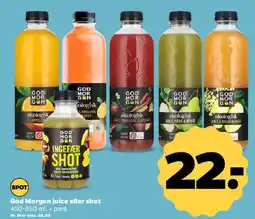 Netto God Morgen juice eller shot tilbud