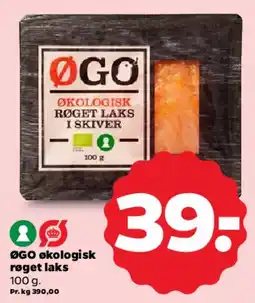 Netto ØGO økologisk røget laks tilbud