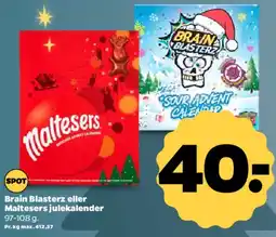 Netto Brain Blasterz eller Maltesers julekalender tilbud