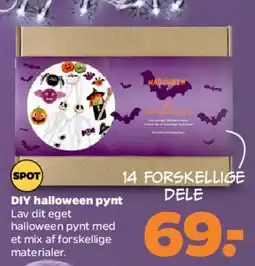 Netto DIY halloween pynt tilbud