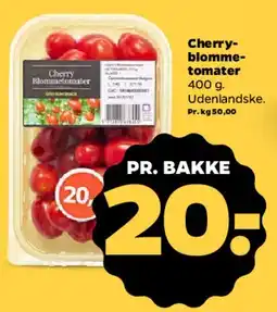 Netto Cherry-blomme tomater tilbud