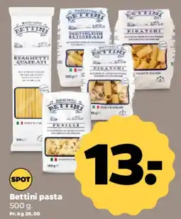 Netto Bettini pasta tilbud