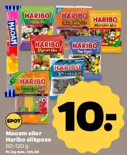 Netto Haribo / Maoam slik tilbud