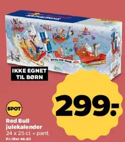 Netto Red Bull julekalender tilbud