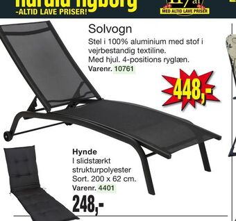 Harald Nyborg Solvogn tilbud