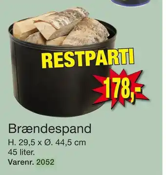 Brændespand