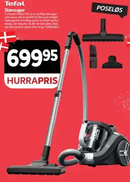 Din Isenkræmmer Tefal Støvsuger tilbud