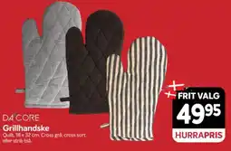 Din Isenkræmmer Da Core Grillhandske tilbud