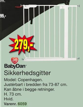 Harald Nyborg Sikkerhedsgitter tilbud